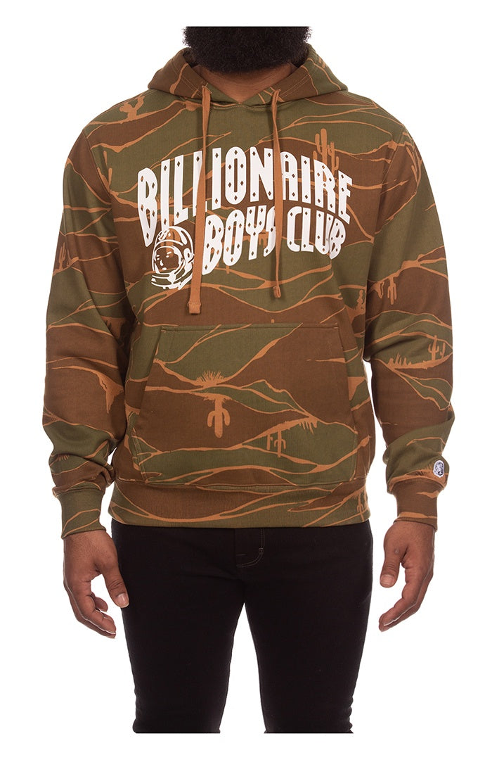 Alt text: BBC Chipmunk BB Camo Arch Hoodie (841-9301) featuring camouflage print and hood, perfect for casual and outdoor wear