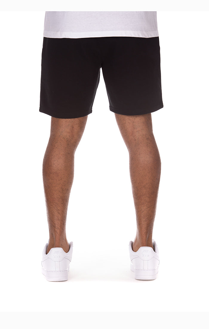 Black BBC Trail Shorts with adjustable waistband and multiple pockets
