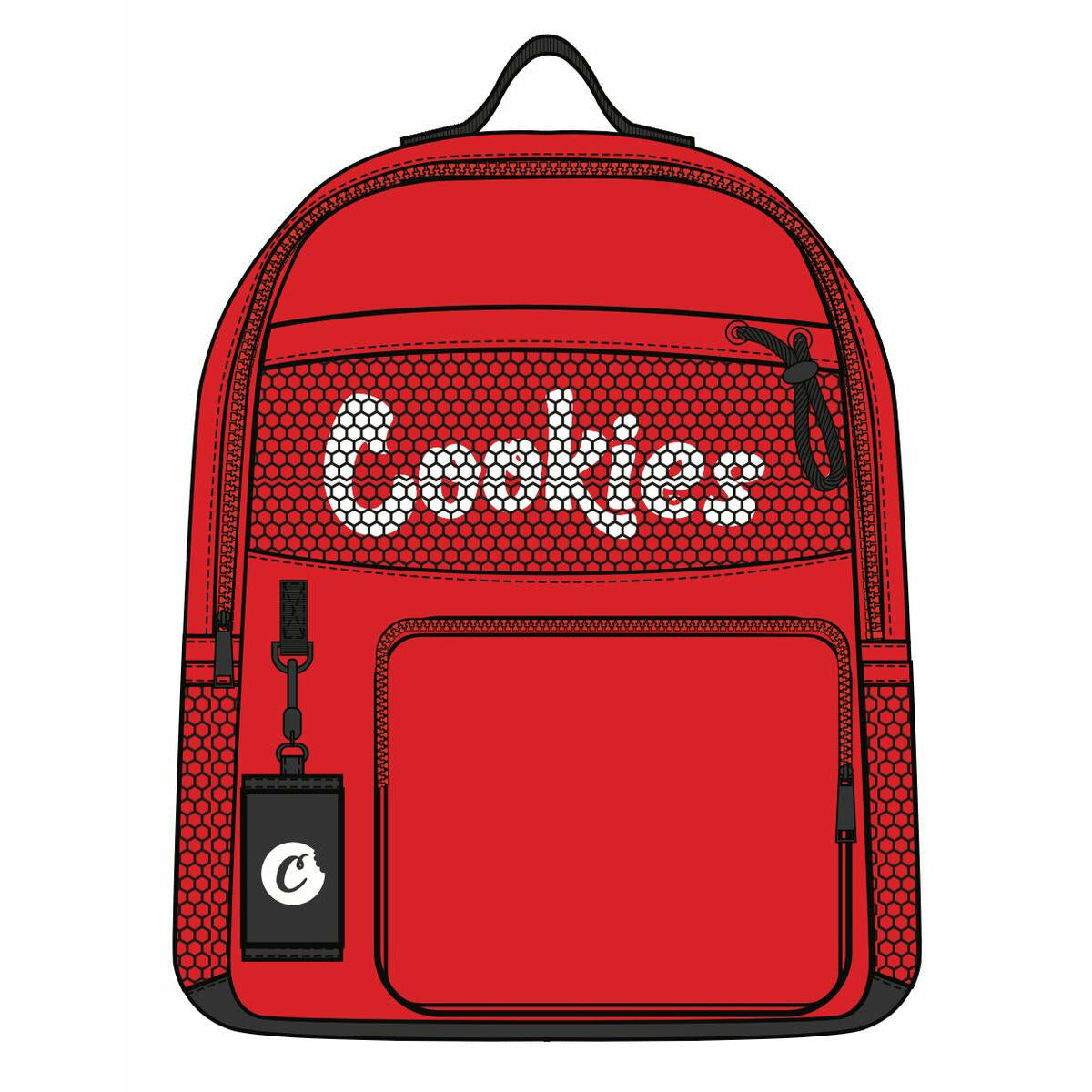 Cookies Charter Smell Proof Red Shoulder Bag – Fresh Society