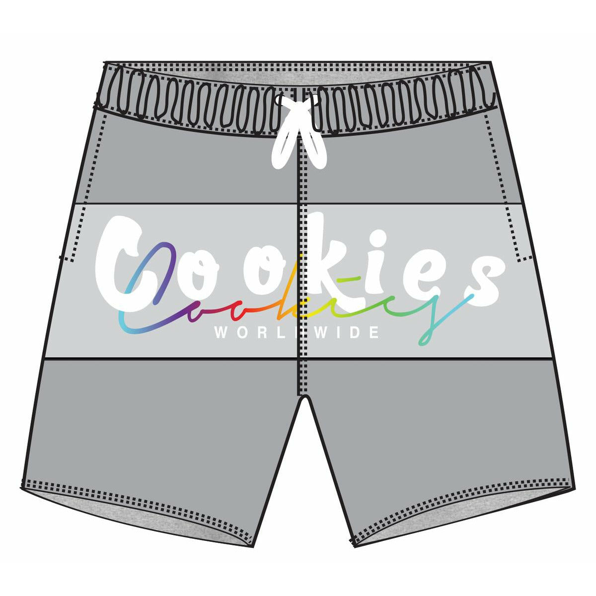 Versailles Poly Stretch Heather Grey Swim Shorts with stylish and comfortable design