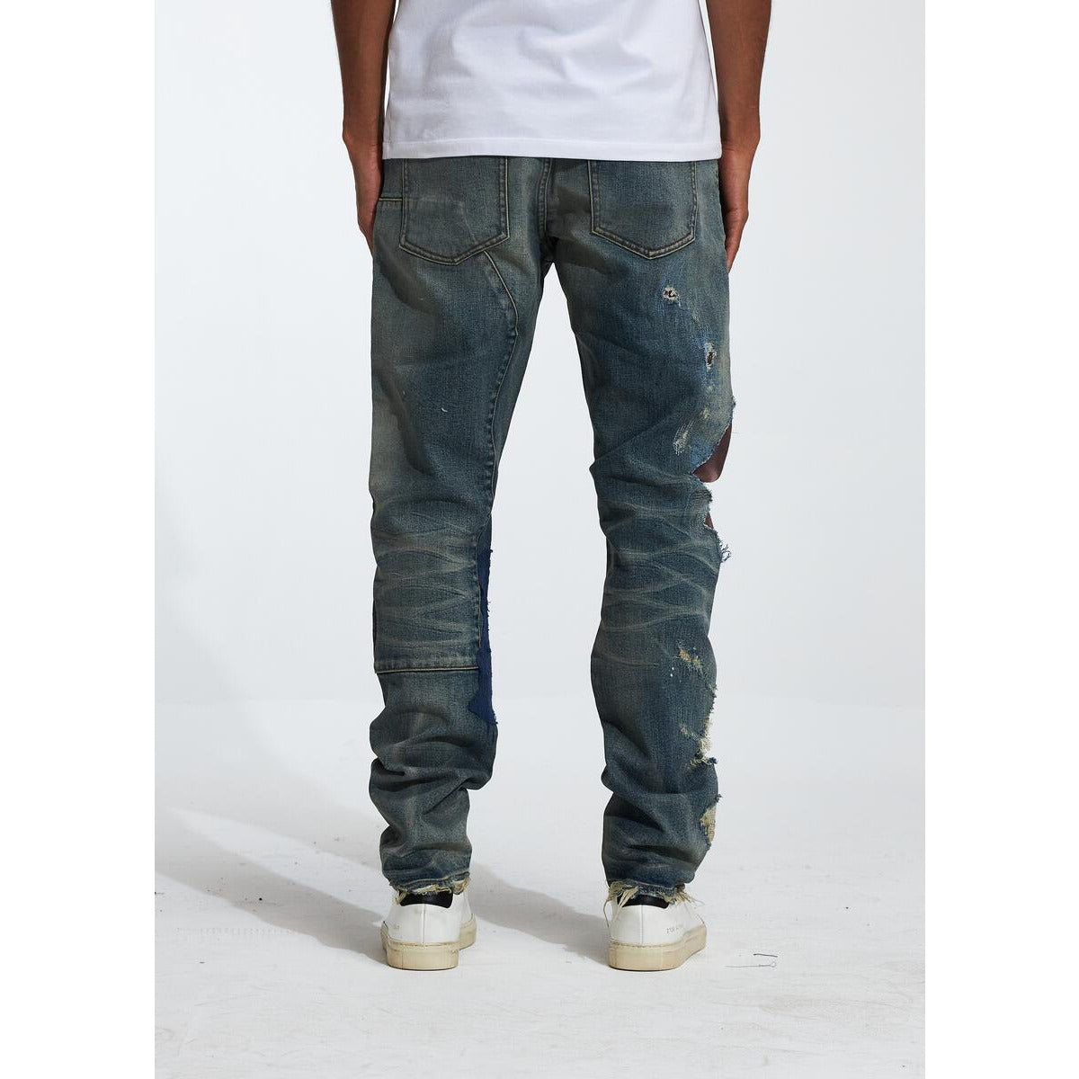 High-quality Embellish Campberg Ripped Denim Jeans with unique ripped design