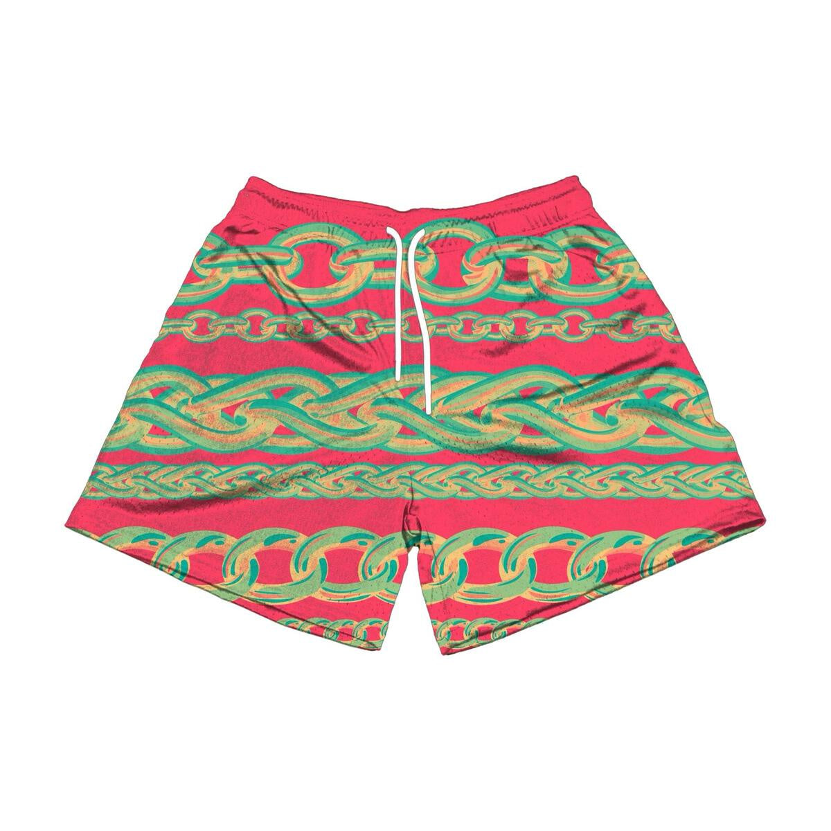 The Edition Brand Te Links Shorts in Paradise Pink, a stylish and comfortable option for warm weather