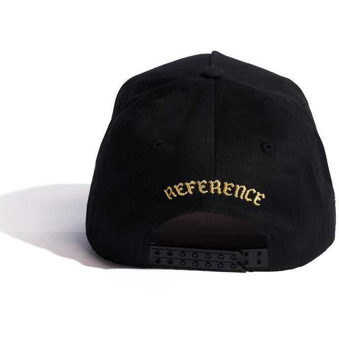 Reference "La Vida" Snapback Hat - Black (REF233)