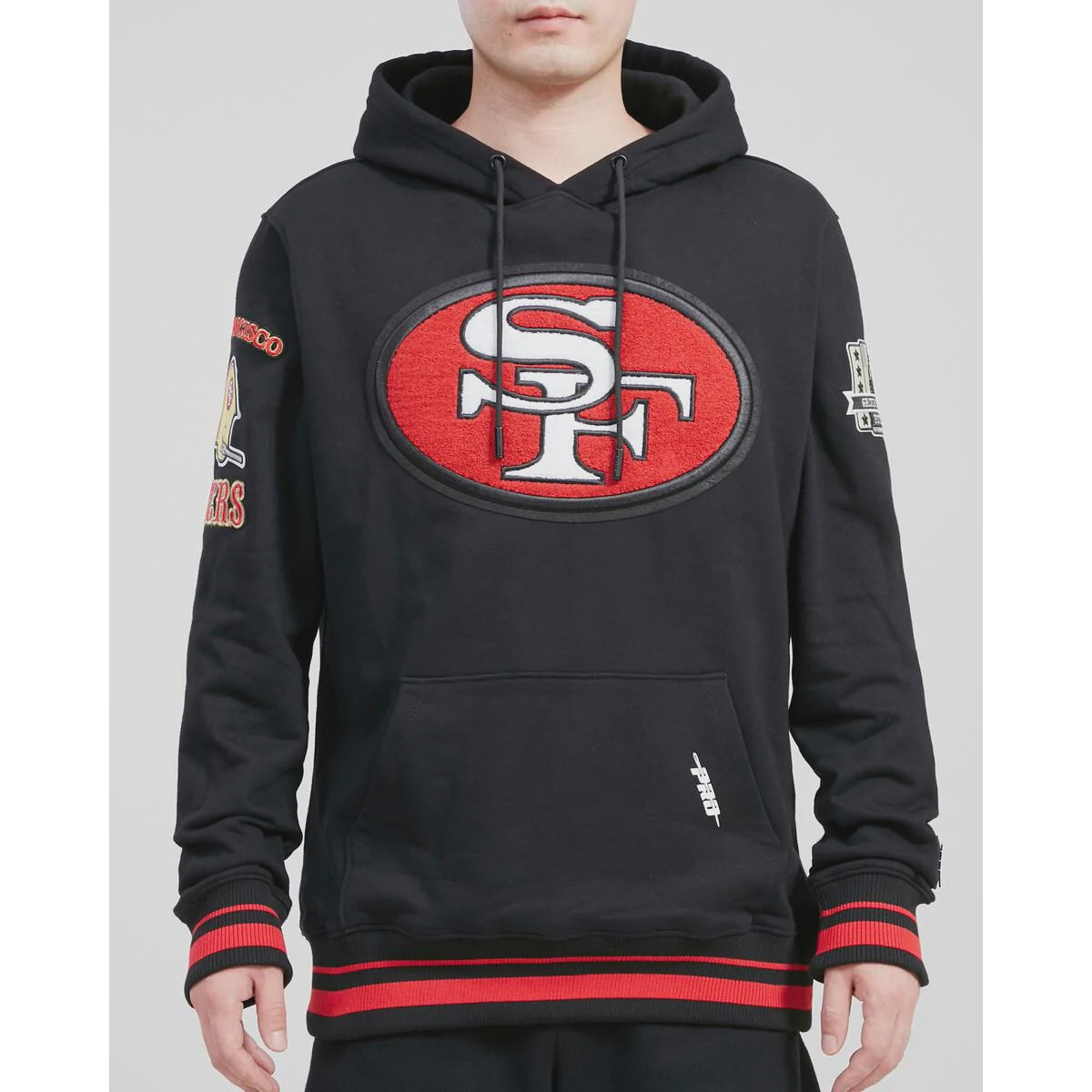 black san francisco 49ers sweatshirt