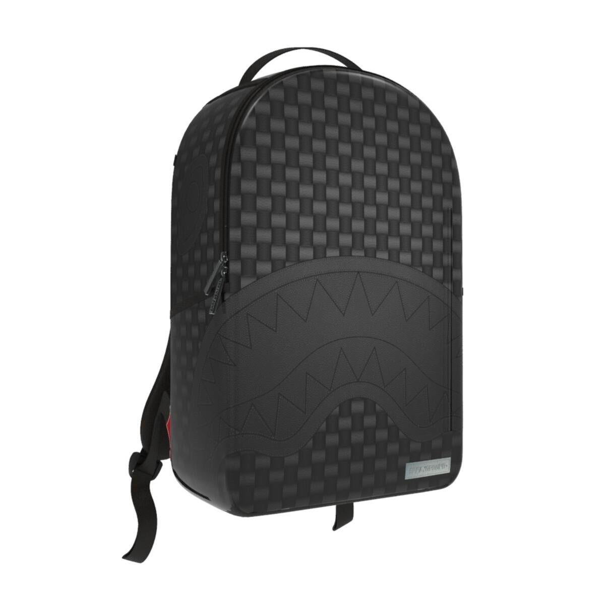 Sprayground Black Sip Weave DLXSV Backpack (B5297)