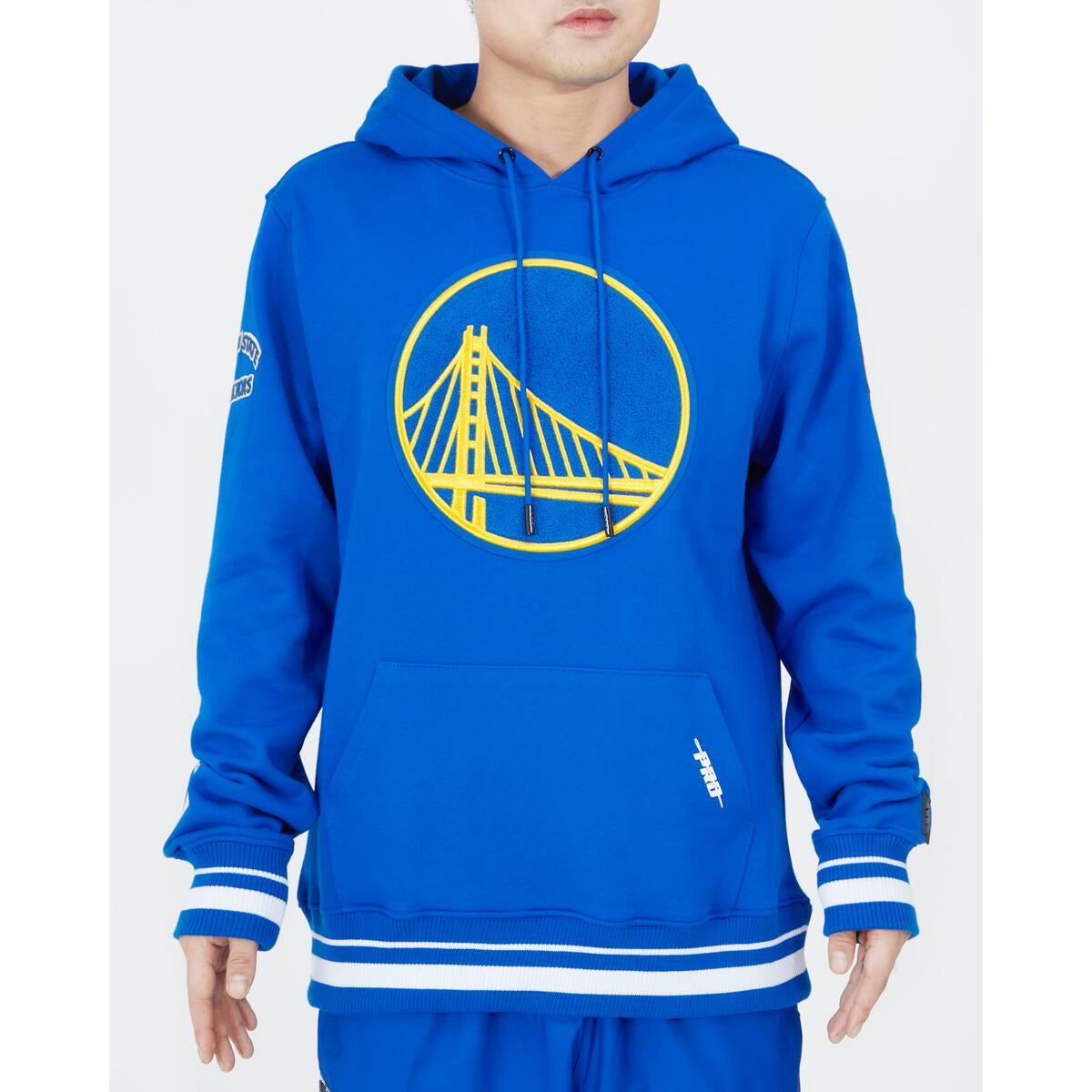 Golden State Warriors Retro Classic Flc Sweatpant (ROYAL BLUE)