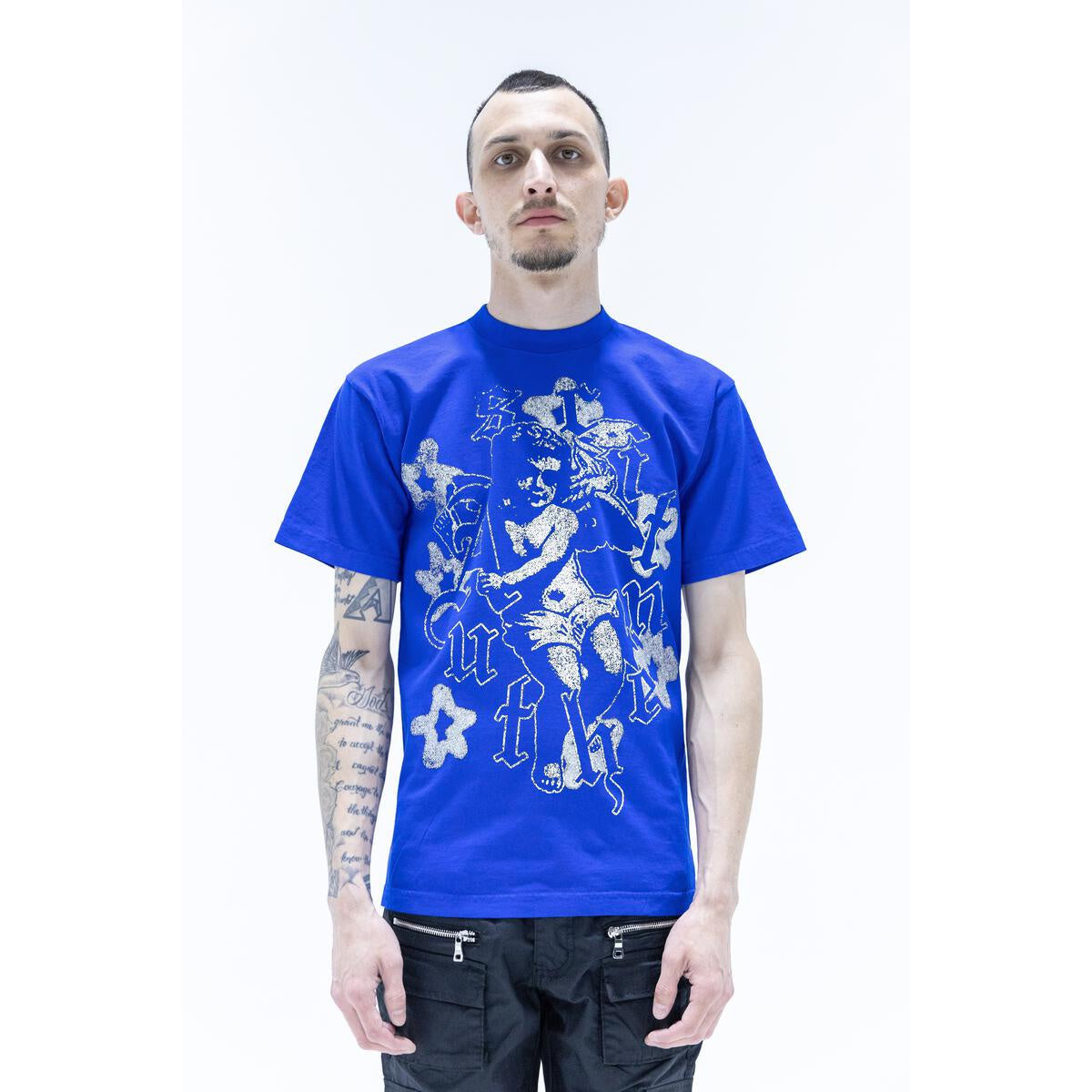 Royal Blue Authentics Guardian Tee, a high-quality, comfortable t-shirt for everyday wear