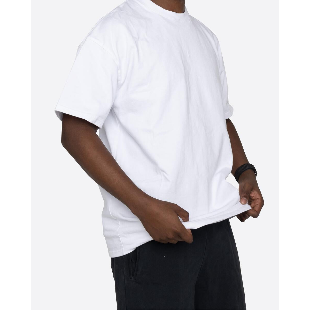 EPTM's Perfect Boxy Tee in White, a must-have addition to your wardrobe