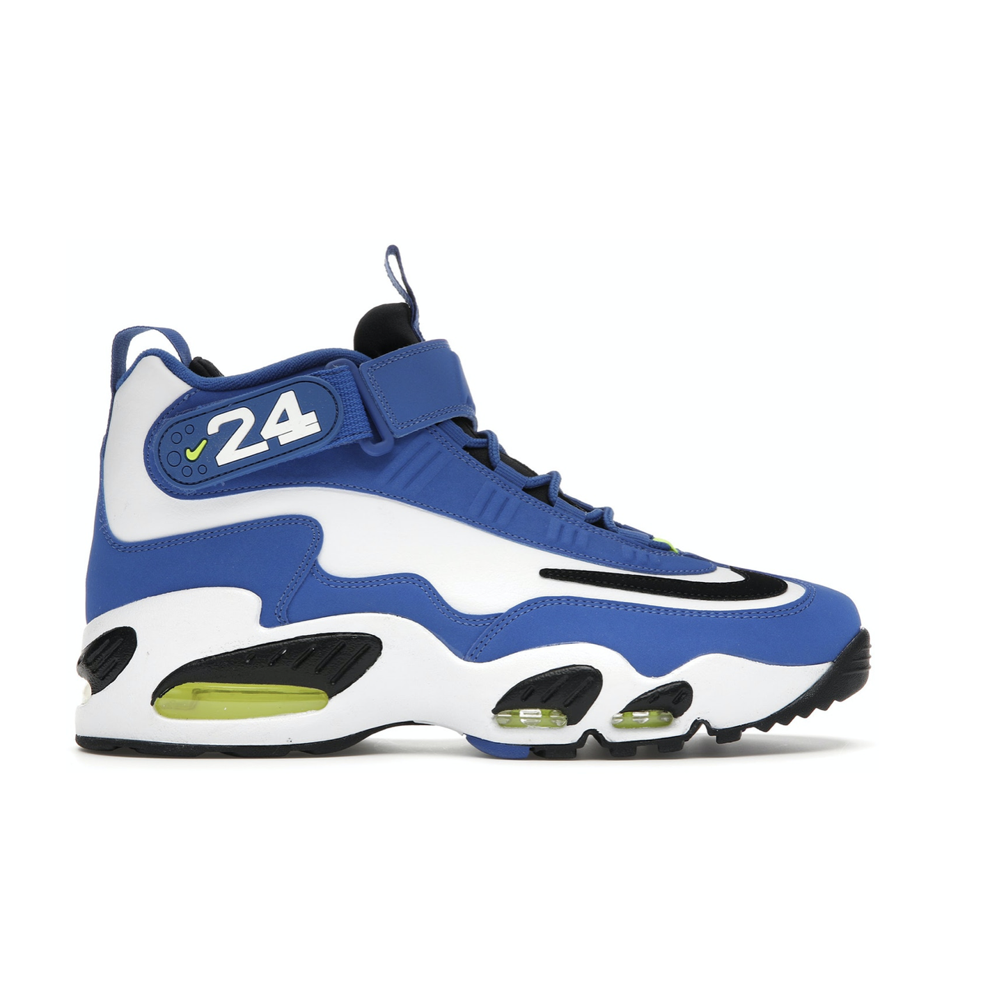 Nike Air Griffey Max 1 - Varsity Royal (2021) baseball sneaker in blue and white colorway