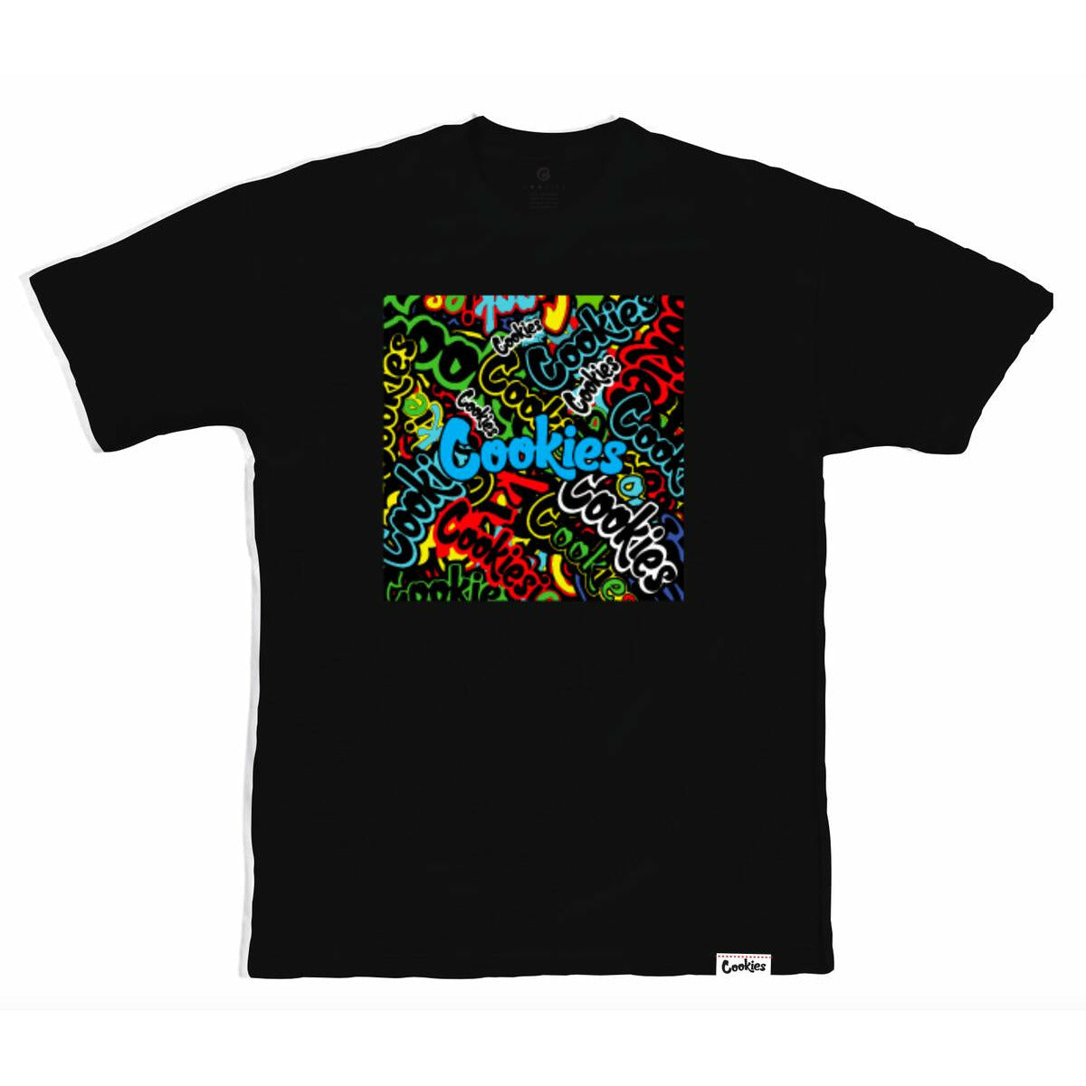 Cookies Black/Multi "Stack It Up" Logo Tee