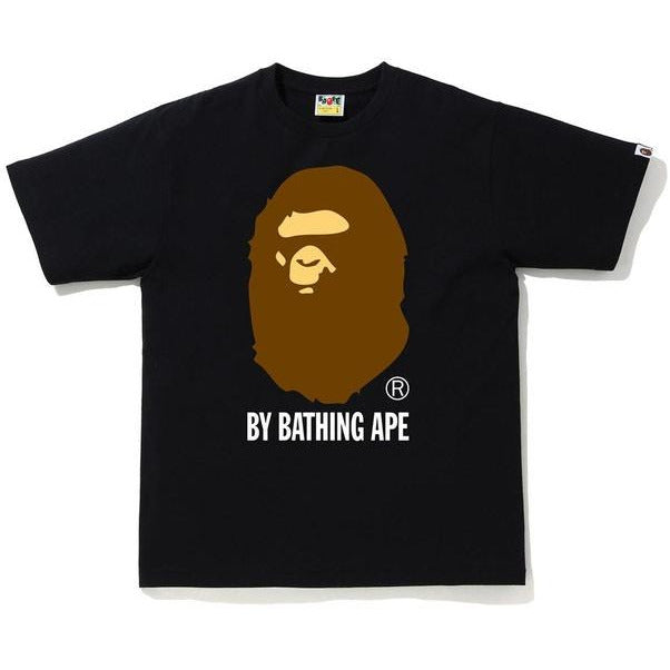 A black BAPE By Bathing Ape Tee from the SS20 collection, featuring iconic logo