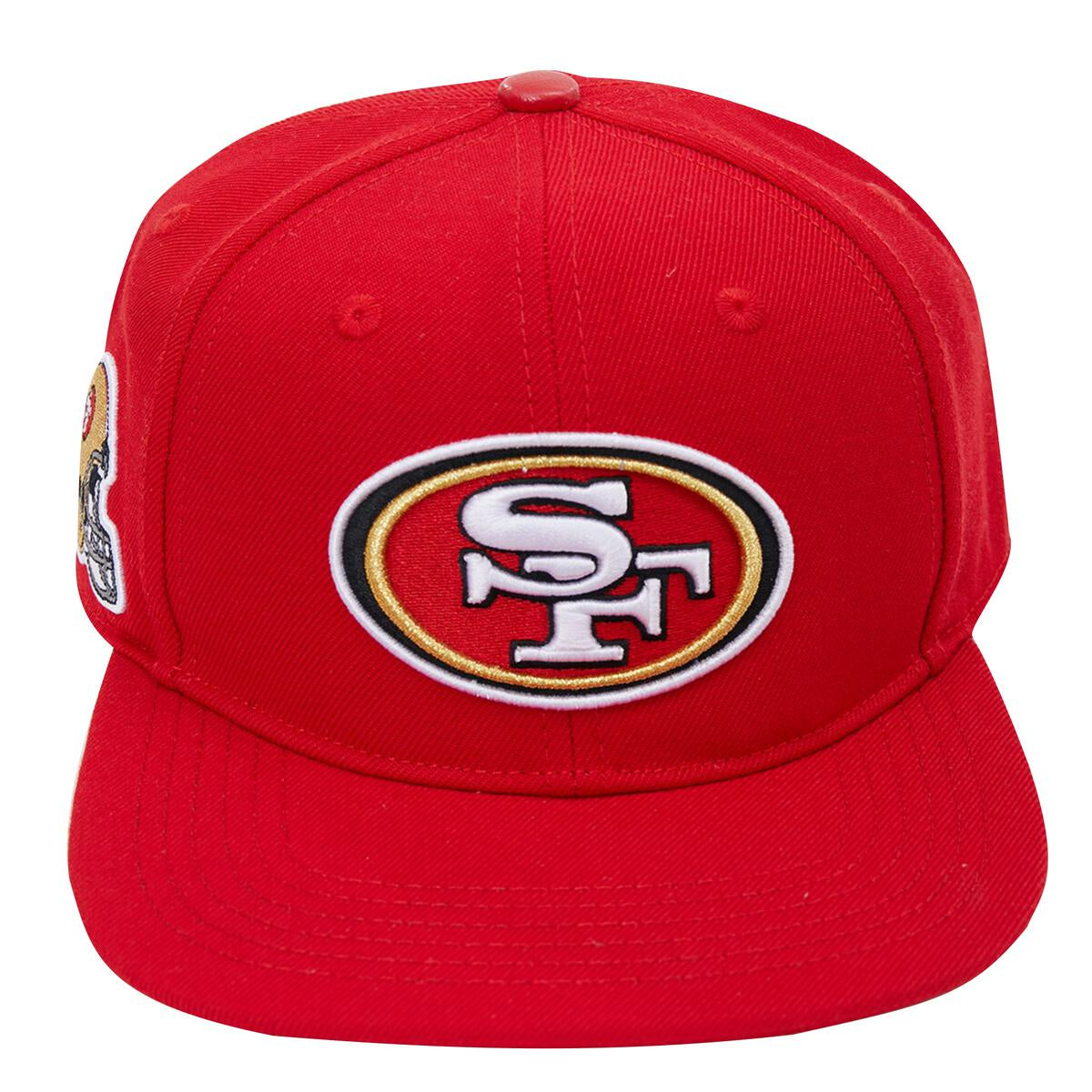 Pro Standard San Francisco 49ERS Logo Snapback Hat- Red (FS4740096)