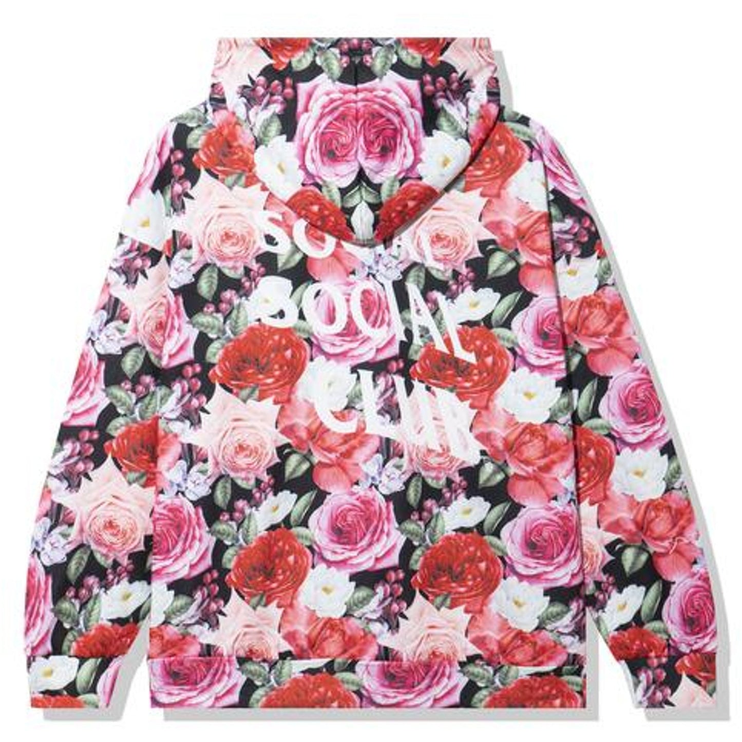 Anti Social Social Club - Guard Down Hoodie Flower, a cozy and stylish hoodie with a floral design