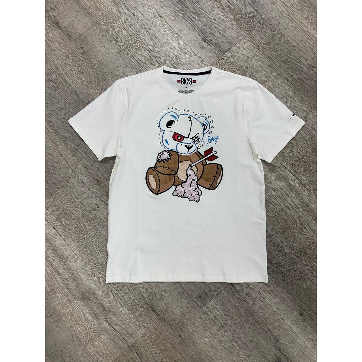 Black Keys BKYS "BLAHHH" Off White Tee