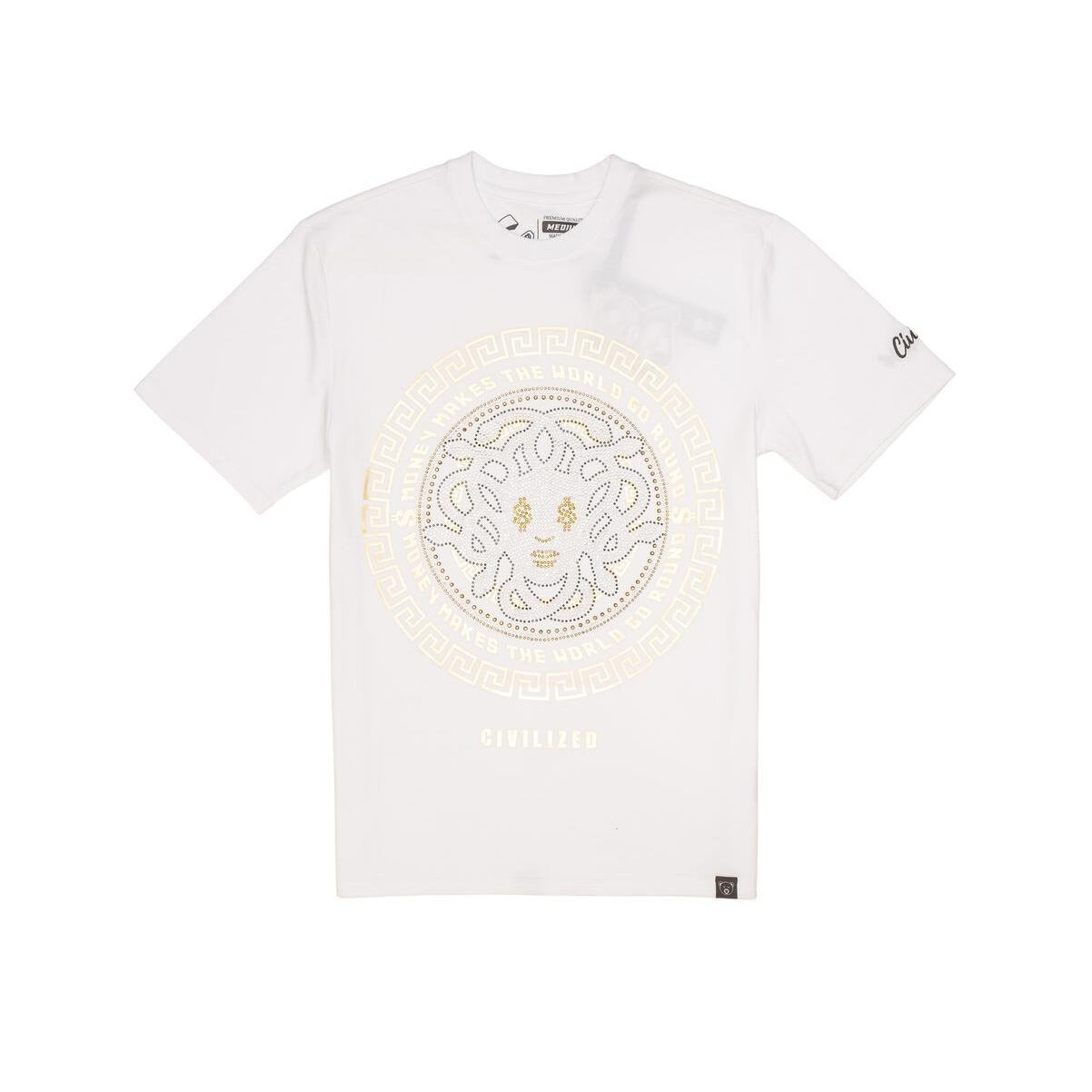 Civilized Moneydusa White Tee
