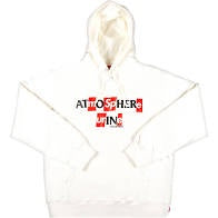Supreme Antihero Hooded Sweatshirt in White, high-quality streetwear apparel