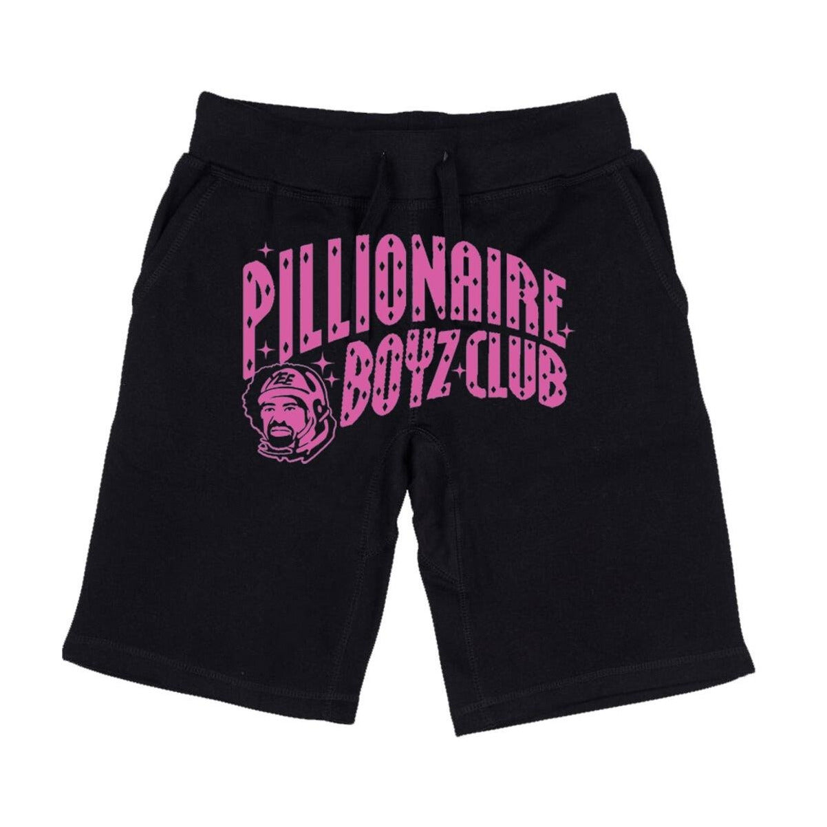 Thizz Nation Pink Pillionaire Black Shorts - Comfortable and stylish activewear for women