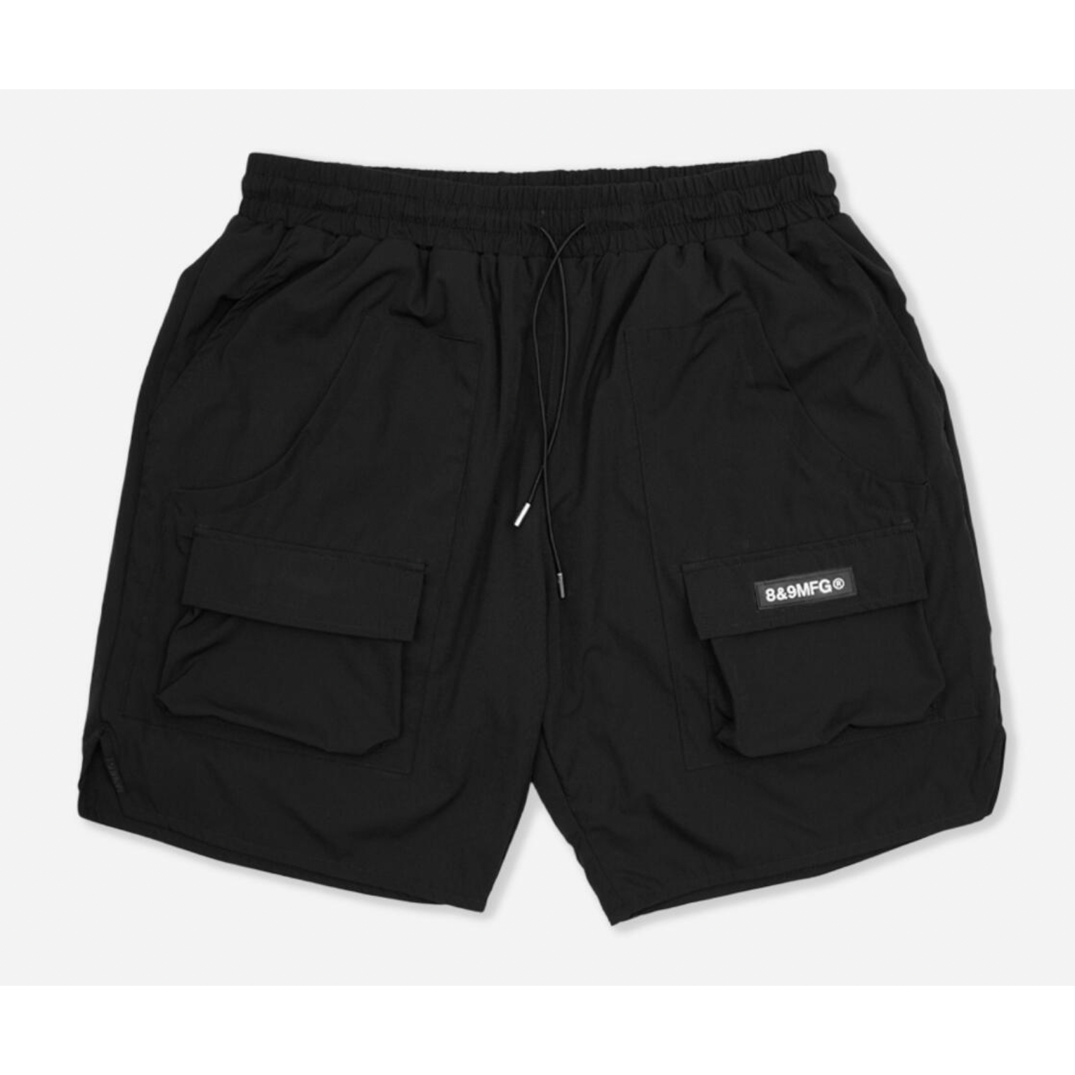 Combat Nylon Shorts Black