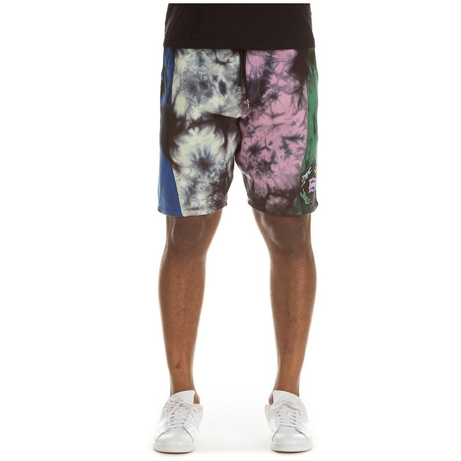 Light blue and white striped Ice Cream Multi Service Shorts (411-2107) with front and back pockets and drawstring waistband