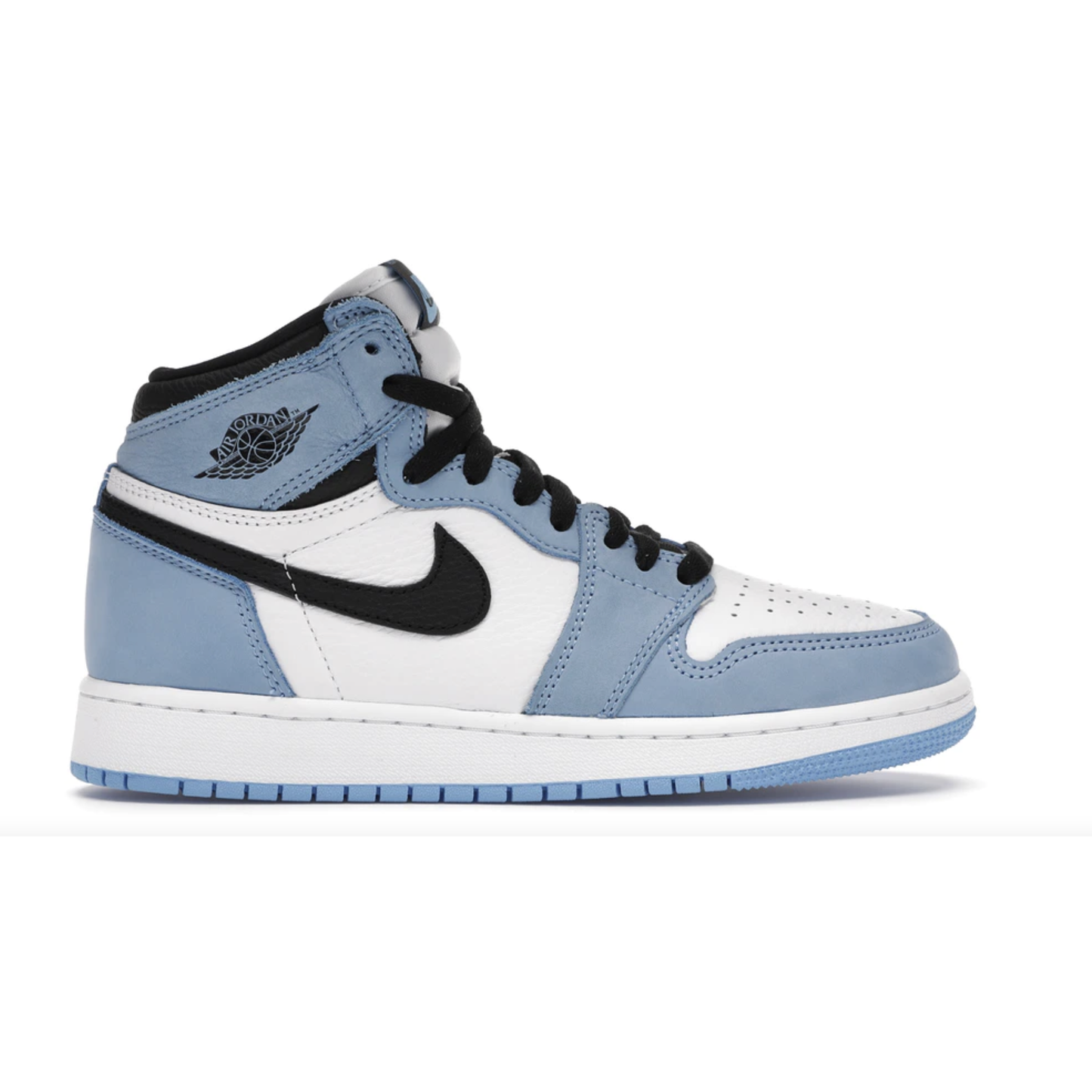 Jordan 1 Retro High - White University Blue Black (GS) (575441-134)
