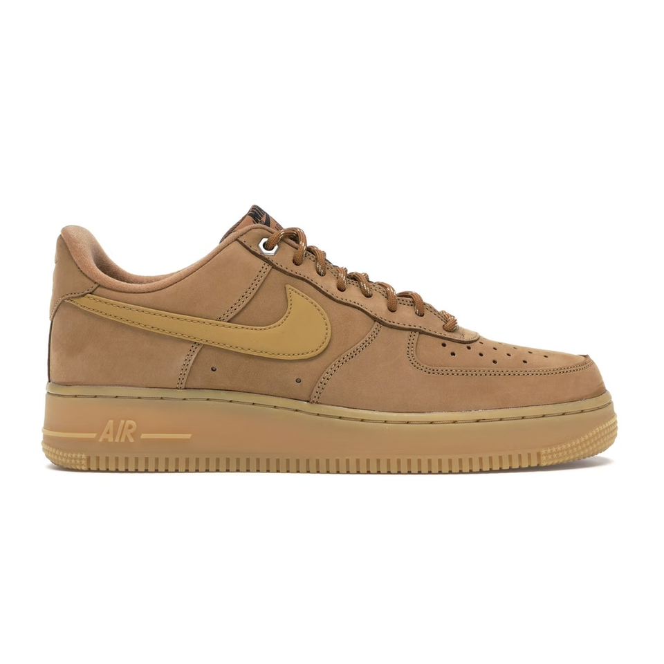 Nike Air Force 1 Low (2019)-Wheat: Stylish and versatile low-top sneakers in a warm wheat colorway