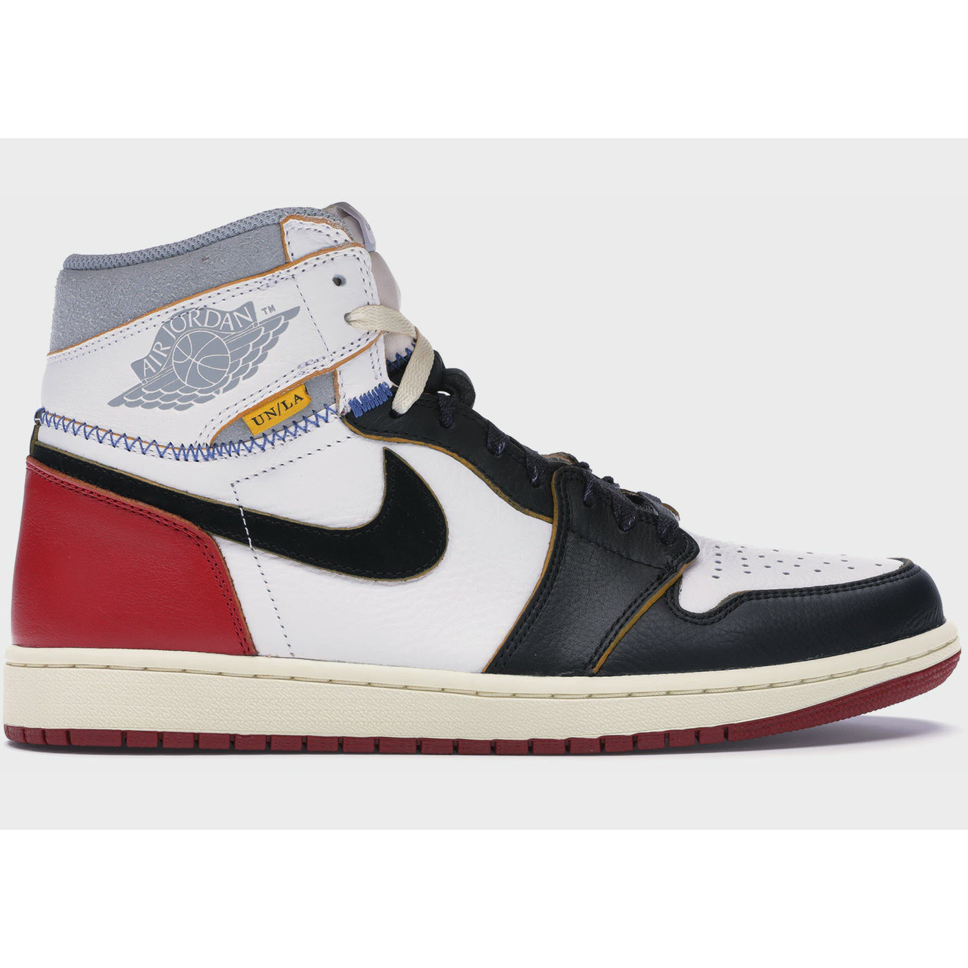 Jordan 1 High - Union Los Angeles Black Toes sneakers, a stylish and iconic footwear choice for urban fashion enthusiasts