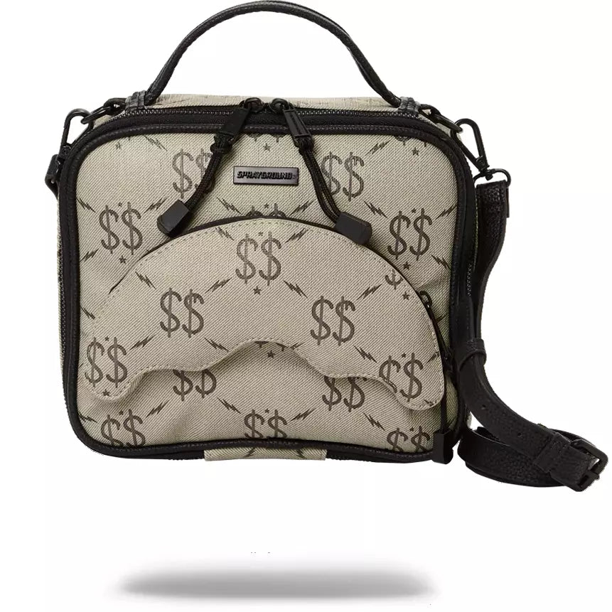 Sprayground Double Money Toiletry Bag w Strap B4419