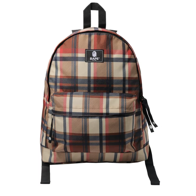 BAPE Premium Happy New Year Backpack for Spring/Summer 2022 in bold red color, stylish and functional for any occasion