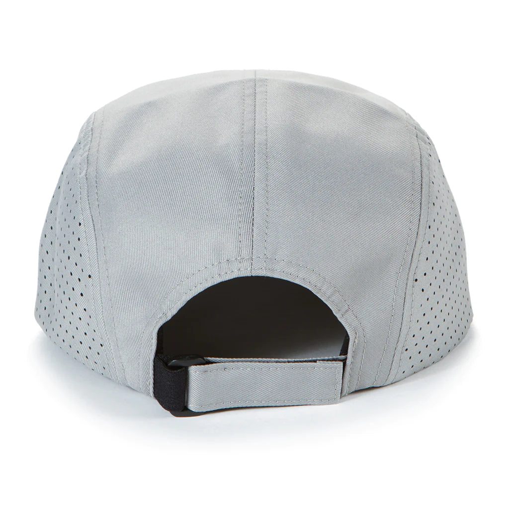 Cookies Catamaran Canvas 5 Panel Grey Hat - side view, stylish and durable