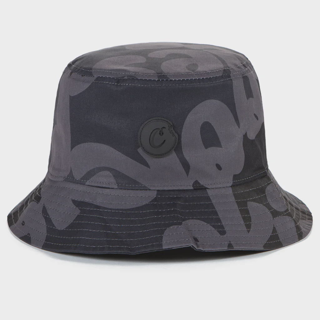 Stylish and versatile Cookies Continental Black Bucket Hat for casual wear