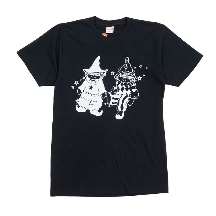 Supreme Undercover Dolls Tee in Black - Limited edition fashion apparel featuring intricate doll design