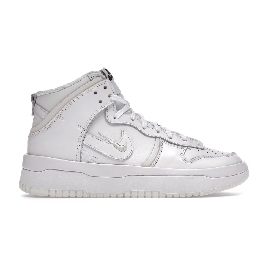 Nike Dunk High Up Summit -White Sail (W) women's sneakers with elevated sole and classic design in clean white colorway
