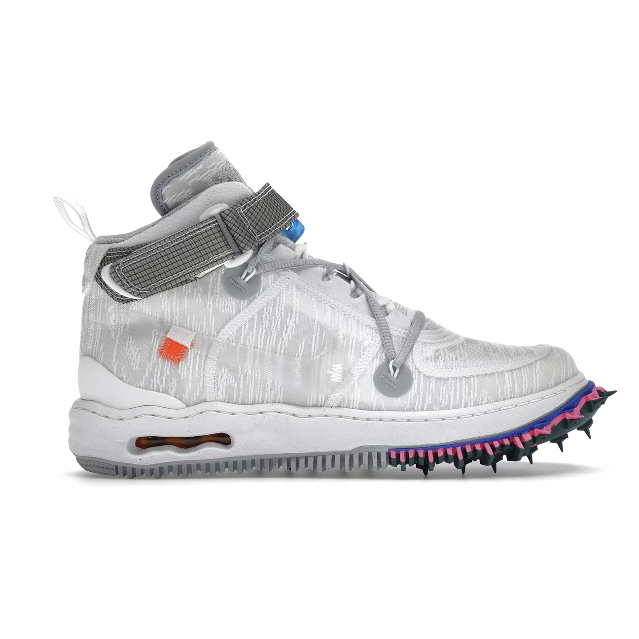 High-quality Nike Air Force 1 Mid Off-White -White sneakers, perfect for casual and athletic wear, with iconic Nike swoosh logo