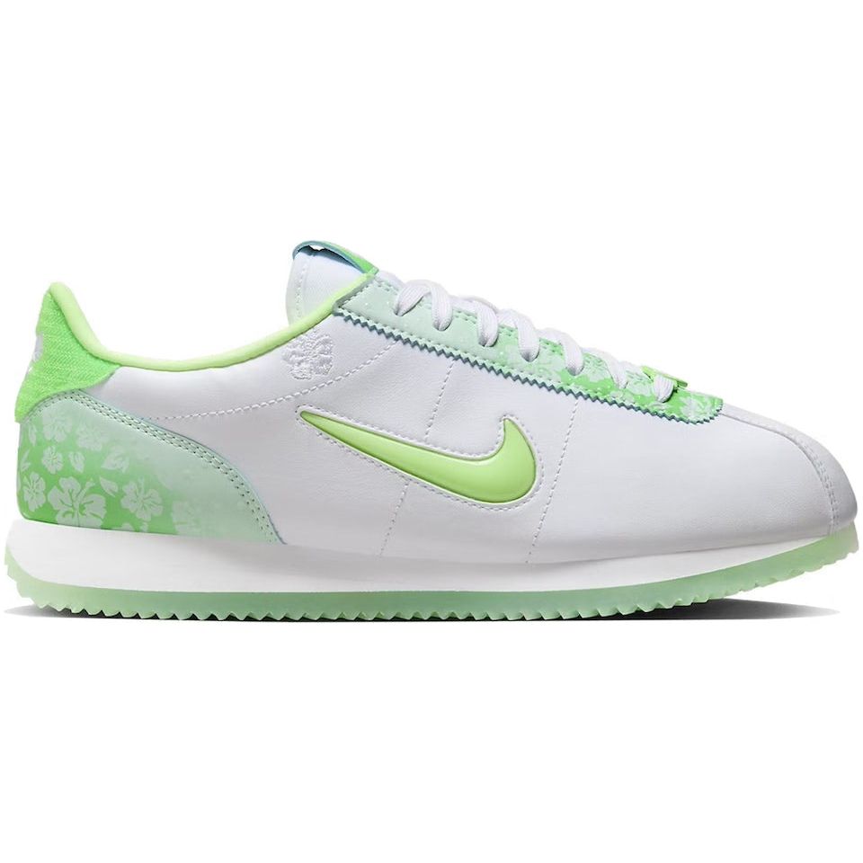 Close-up image of the Nike Cortez - Doernbecher Sydney women's sneakers in vibrant multi-color design with FZ3020-919 model number