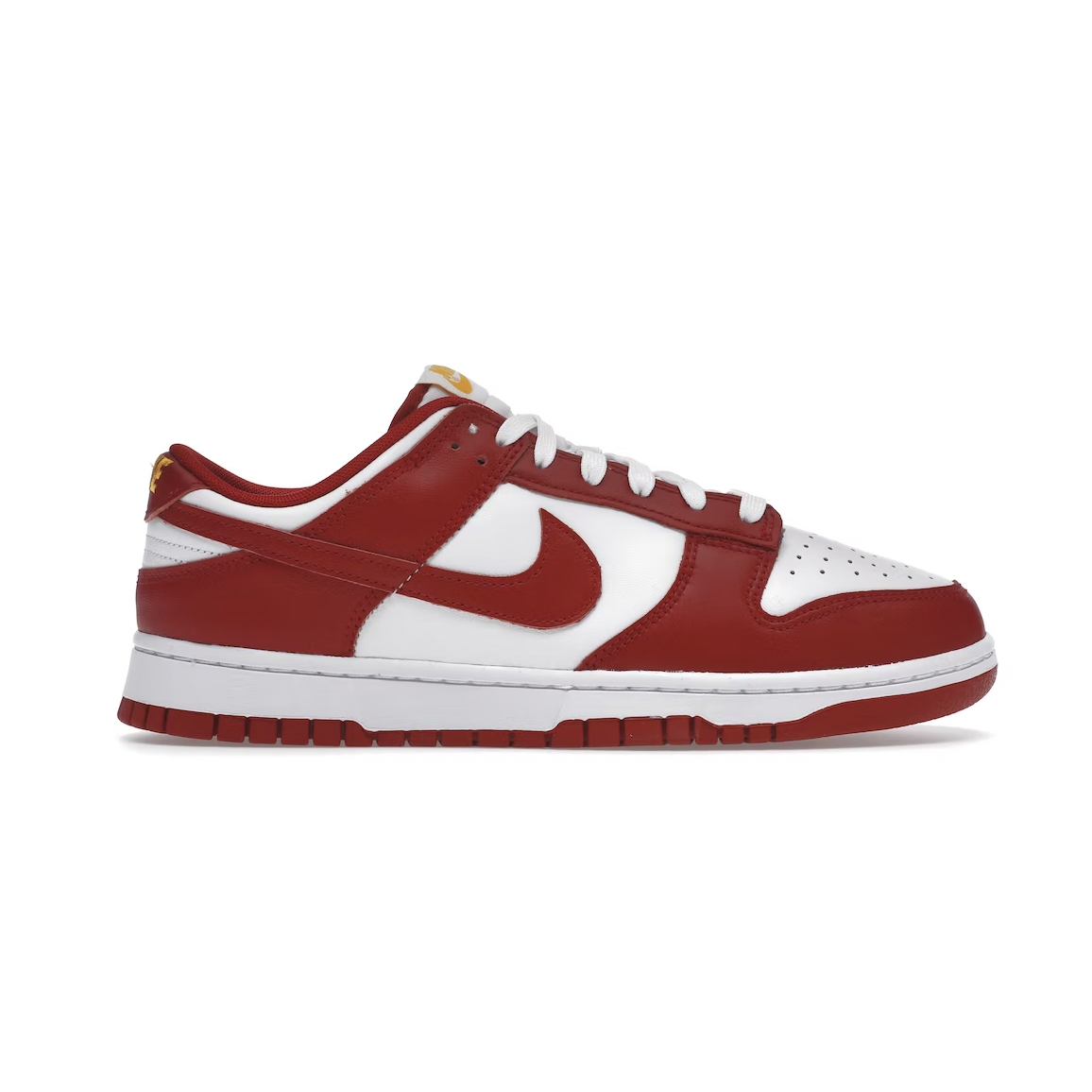 Nike Dunk Low USC sneaker in cardinal and gold colorway