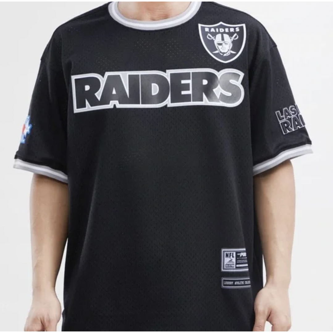 raiders logo t shirt