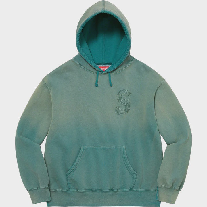 Supreme Overdyed S Logo Hooded Sweatshirt - Teal (SS23) – Fresh