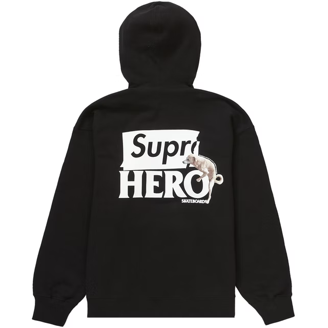 Supreme ANTIHERO Hooded Sweatshirt (SS22) - Black – Fresh Society