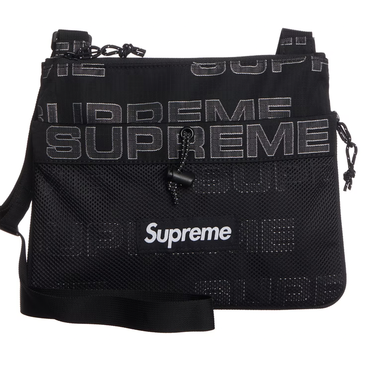 Supreme Side Bag Black FW21 Fresh Society