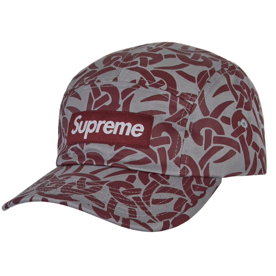 Supreme Celtic Knot Camp Cap -Grey
