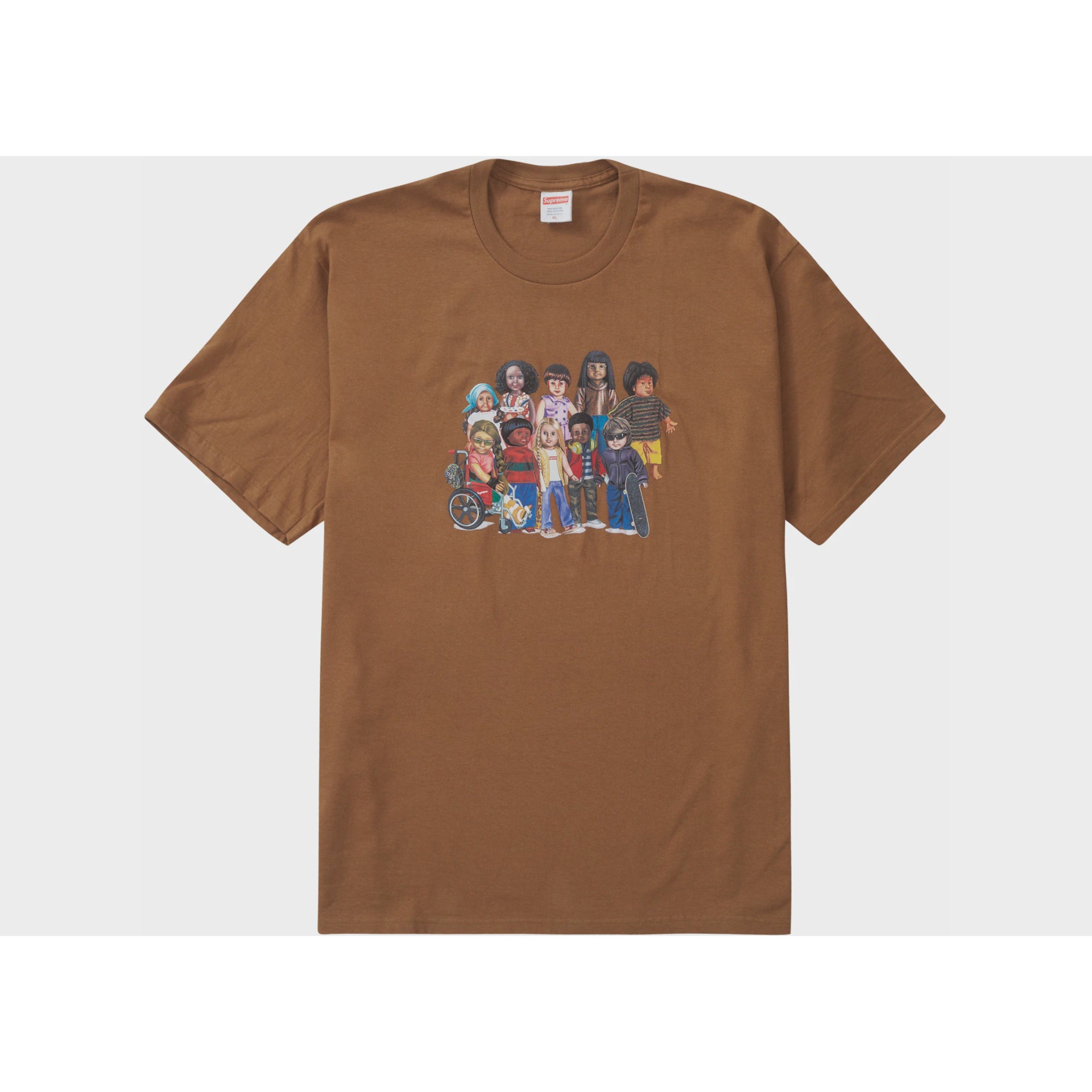 Supreme Children Tee Light Brown SS23 Brand New Fresh Society