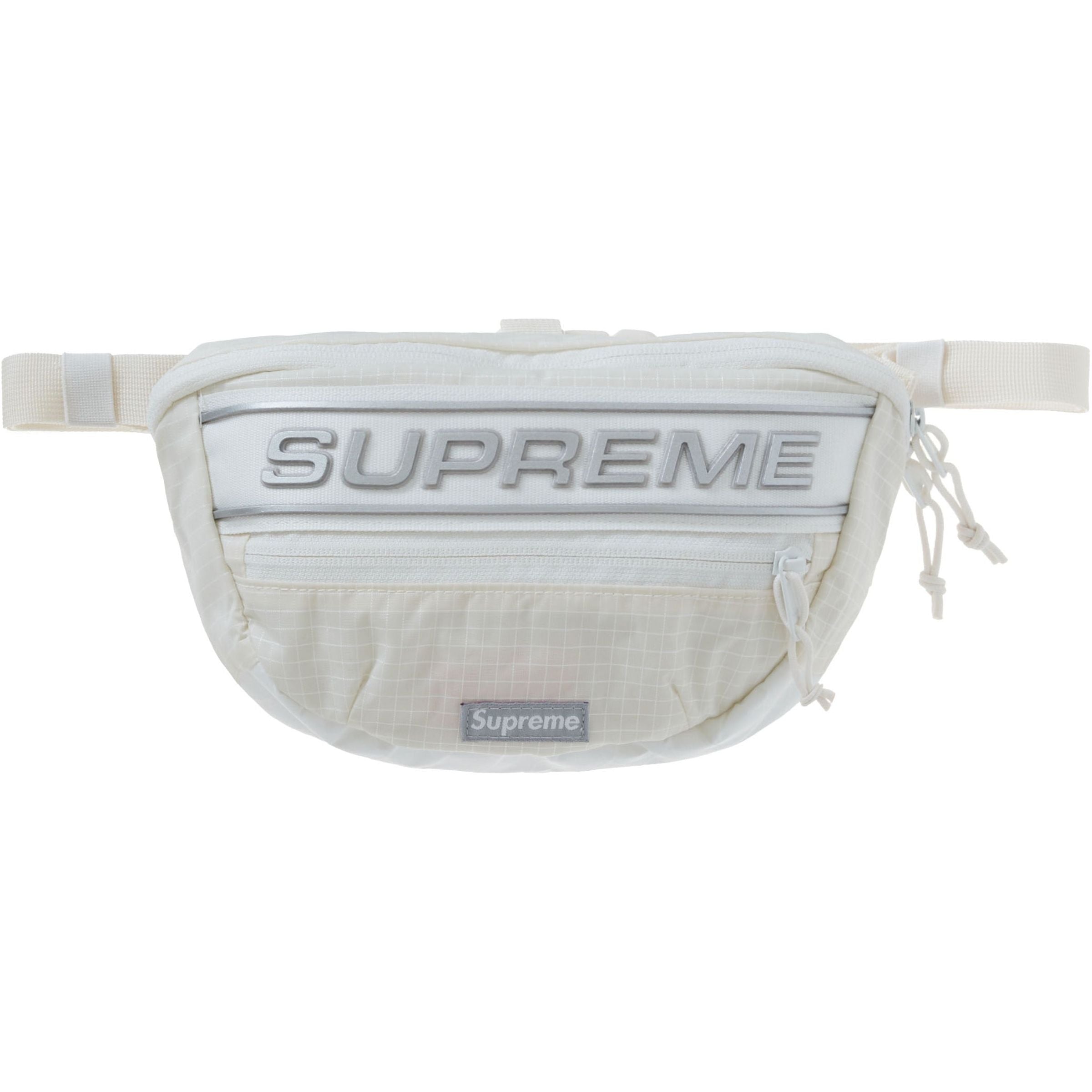 Supreme Logo Waist Bag - White (FW23) – Fresh Society