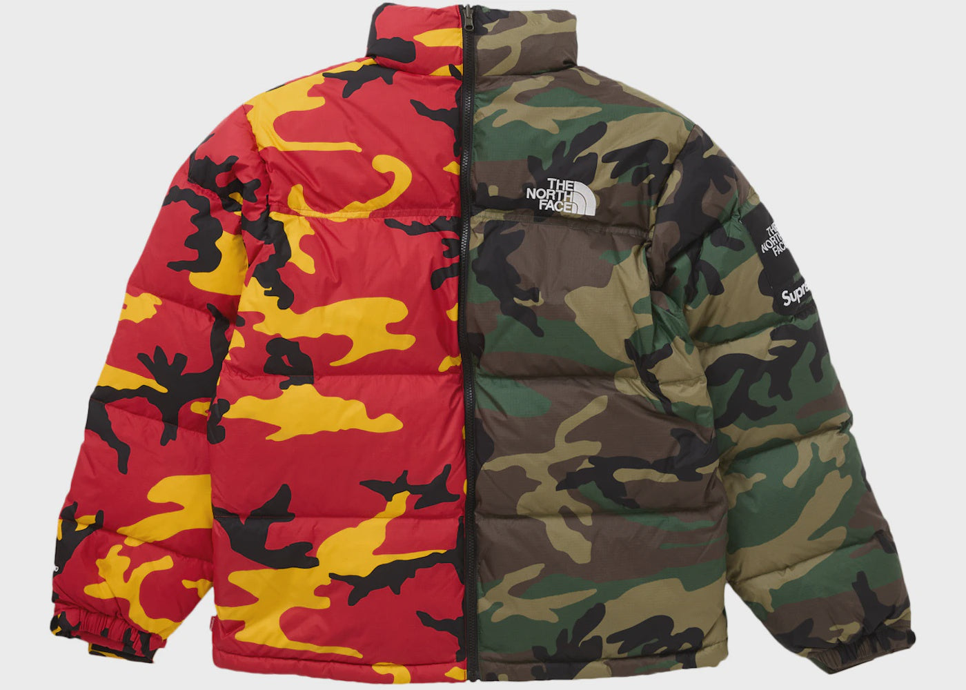 Nuptse north face camo hotsell