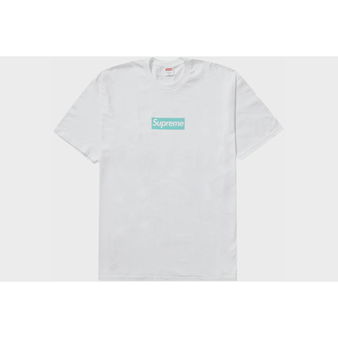 White Supreme Tiffany & Co Box Logo T-shirt from FW21, brand new deadstock item