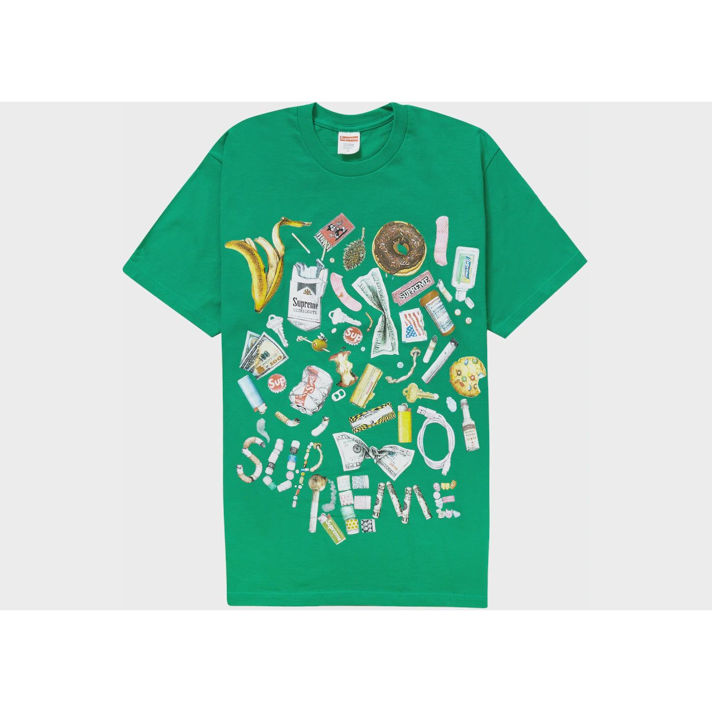 Supreme tee green online