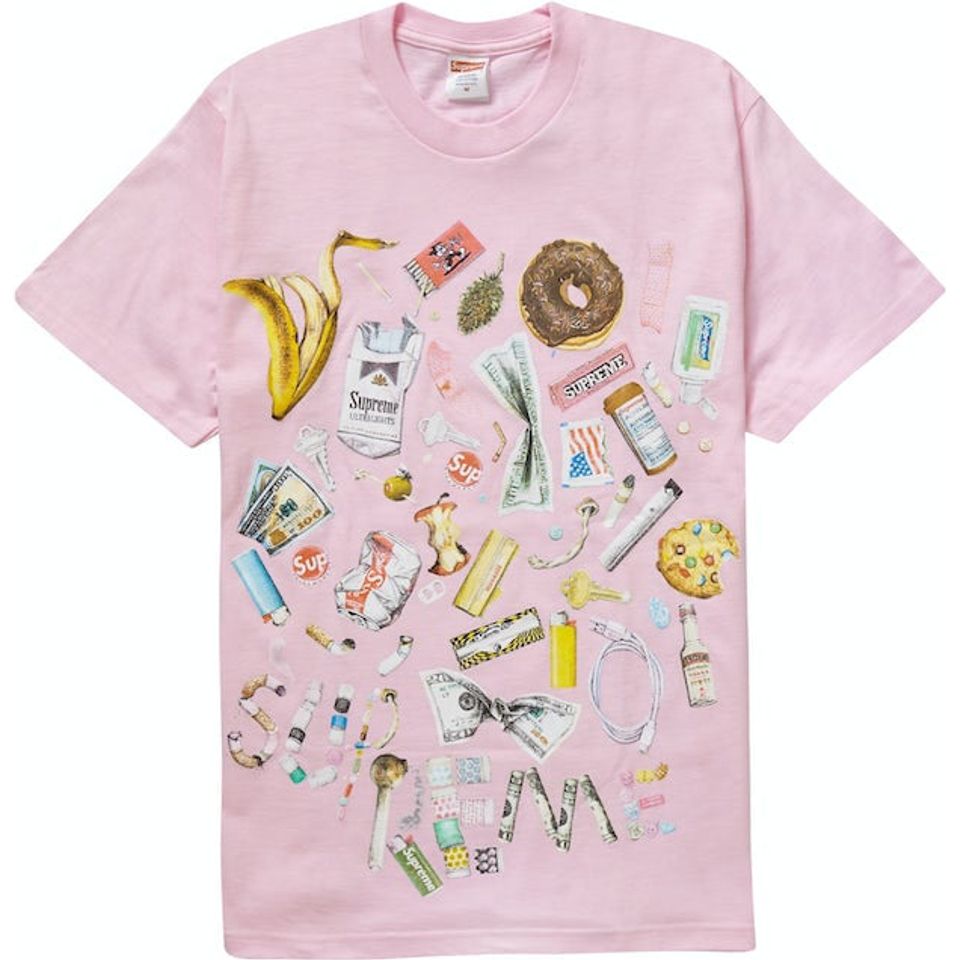 Supreme Trash Tee - Light Pink (SS23) – Fresh Society