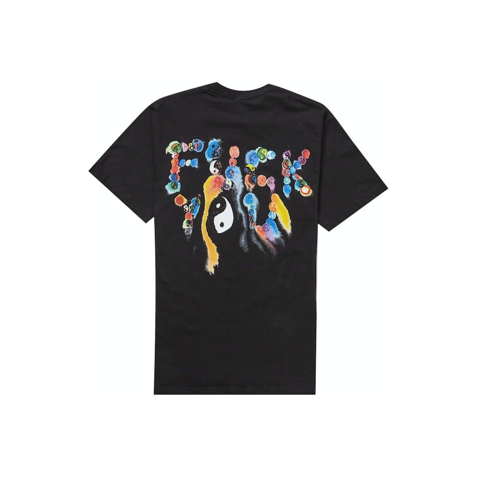 Supreme Yin Yang Tee - Black (FW23) – Fresh Society