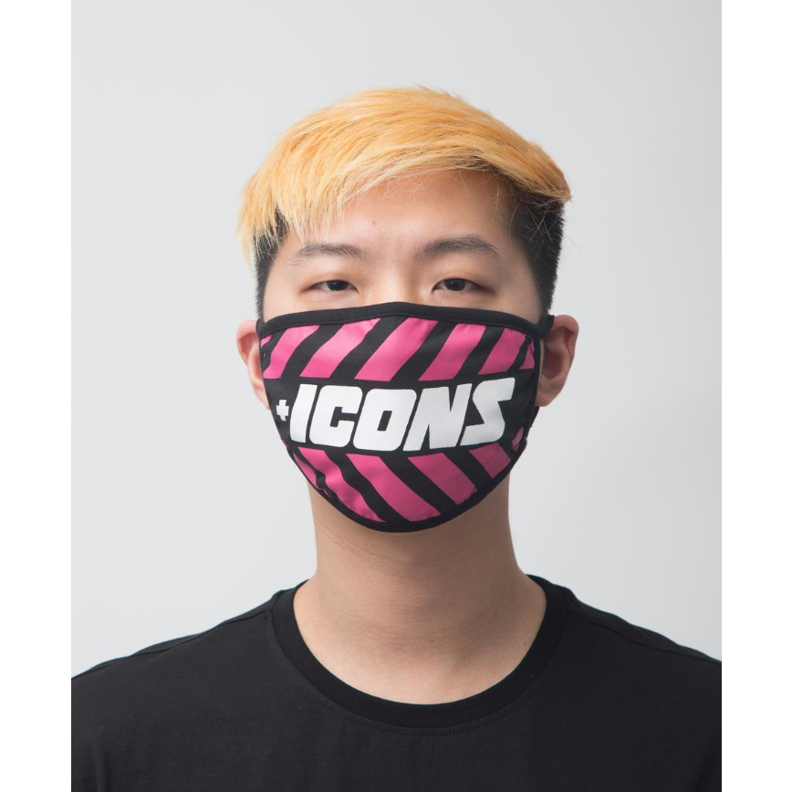 High-quality Hudson ICONS Face Mask in Pink providing stylish and effective protection