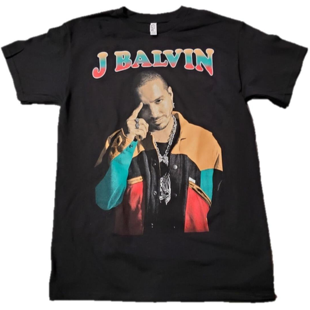 Threads On Demand J Balvin Concert Tee featuring vibrant colors and bold design