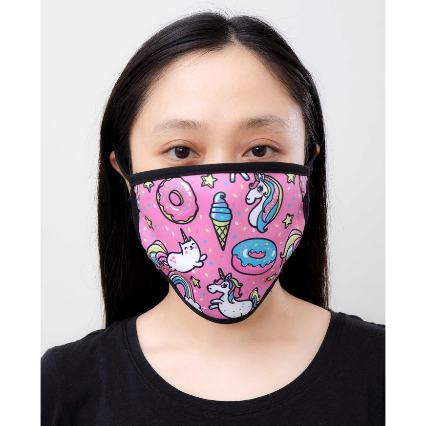 Hudson Unicorn Doughnut Face Mask